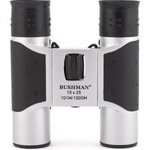 Bushman Point 10x25 Çift Gözlü Siyah Dürbün