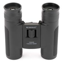Bushman T 10x25 Çift Gözlü Siyah Dürbün