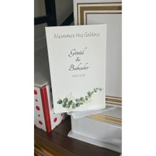 ButikSosyetik Nişanımıza Hoşgeldiniz Davetiyesi 9,5x15 Cm 49 Adet-