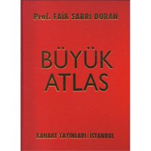 Büyük Atlas Ciltli - Prof. Faik Sabri Duran