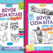 Büyük Çizim Kitabı Seti-2 Kitap Takım - Kolektif