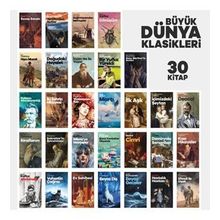 Büyük Dünya Klasikleri Seti 30 Kitap Halk Kitabevi