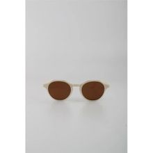 By Marine G24FT1037R04 Krem UV400 Filtre Unisex Güneş Gözlüğü