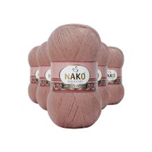 Byline Bronz 11054 5 Adet Angora Lüks El Örgü İpi