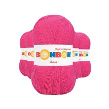 Byline Koyu Pembe 98403 5 Adet Kristal El Örgü Lif İpi