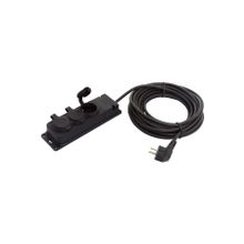 Bylion Kauçuk 3'lü Siyah 3x2.5 mm 20 mt Seyyar Uzatma Kablo