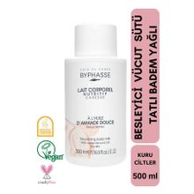 Byphasse 500 ml Tatlı Badem Yağı Besleyici Vücut Sütü