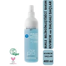Byphasse Bukleli Saçlara Özel Çift Fazlı 400 ml Vegan Sıvı Saç Kremi