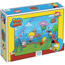 Ca Games 5068 Kral Şakir 100 Parça Çocuk Puzzle