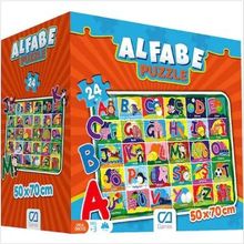CA Games 50x70 cm Alfabe Yer Puzzle