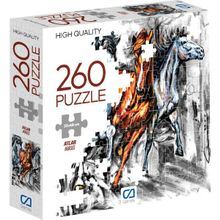 CA Games Atlar 260 Parça Puzzle