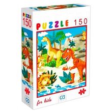 CA Games Dinazorlar 150 Parça Puzzle