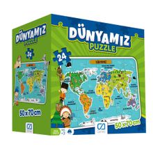 CA Games Dünyamız 24 Parça Puzzle