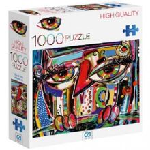 CA Games Soyut Yüz 1000 Parça Puzzle