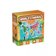 CA Games Worlds Animal 100 Parça Çocuk Puzzle