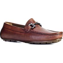 Cabani 010M823 Toka Detaylı Hakiki Deri Taba Erkek Loafer Ayakkabı