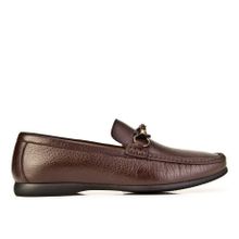 Cabani 167M098 Hakiki Deri Kahverengi Erkek Loafer Ayakkabı