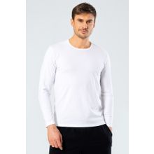 Cacharel 1333 Erkek Beyaz O Yaka Uzun Kollu T-Shirt