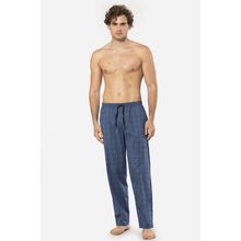 Cacharel Erkek Dokuma Pijama Tek Alt 2240/İndigo 4