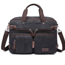 Cactive CTVYB1278-0001 Siyah Unisex Evrak ve Sırt Çantası