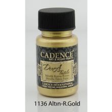Cadence 1136 Altın Dora Metalik Kumaş Boyası