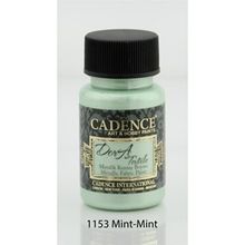 Cadence 1153 Mint Dora Metalik Kumaş Boyası