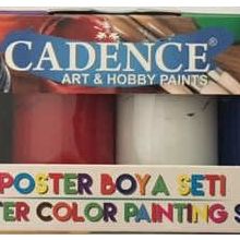 Cadence 12 Renk 25 ml Guaj Boya Seti