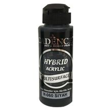 Cadence 120 ml HSA-060 Siyah Hybrid Multisurface Altın Simli Boya