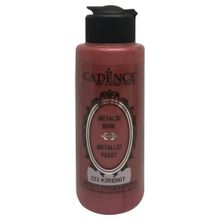 Cadence 120 ml Kiremit Akrilik Ahşap Metalik Boya