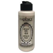 Cadence 120 ml Manolya Akrilik Ahşap Metalik Boya