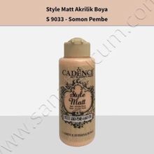Cadence 120 ml Somon Pembe Style Matt Akrilik Boya