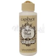 Cadence 120Ml. 9003-Ekru Style Matt Akrilik Boya