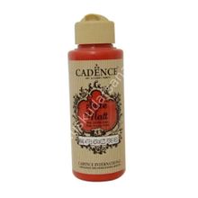 Cadence 120Ml. 9040-Ateş Kırmızı Style Matt Akrilik Boya