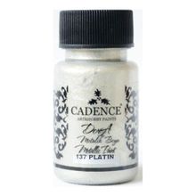 Cadence 137 Platin 50 ml Dora Metalik Boya