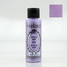 Cadence 205 Lila 120 ml Metalik Sedefli Boya