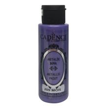 Cadence 209 Mor 120 ml Metalik Sedefli Boya