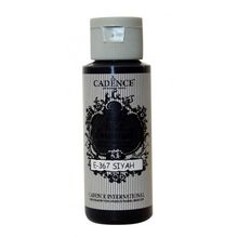 Cadence 367 Siyah Enamel 59ML Cam & Porselen Boyası