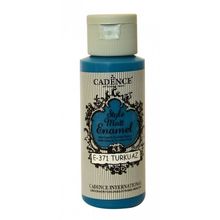 Cadence 371 Turkuaz Enamel 59ML Cam & Porselen Boyası