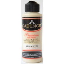 Cadence 4200 Premium 120 ml Keten Rengi Akrilik Boya