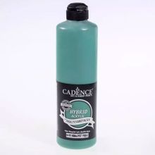 Cadence 500 ml HSA-111 Kraliyet Yeşili Hybrid Multisurface Altın Simli Boya