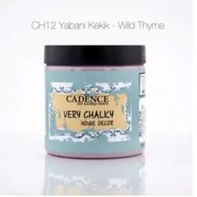 Cadence 500CH-12 500 ml Yabani Kekik Very Chalky Home Decor Mobilya Boyası