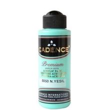 Cadence 5050N Yeşil 120 ml Akrilik Boya