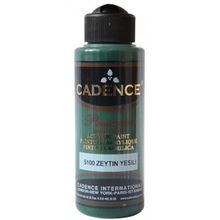Cadence 5100 Zeytin Yeşili 120 ml Akrilik Boya