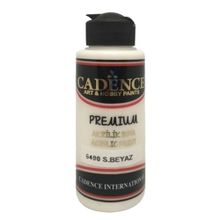 Cadence 6490 S.Beyaz - Premium Akrilik 120ml
