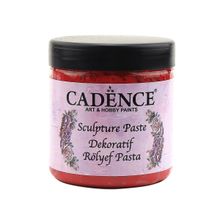 Cadence 6824 Kırmızı 250 ml Sculpture Rölyef Pasta