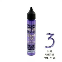 Cadence Ametist 3D Boyutlu 25ml Boncuk Boya