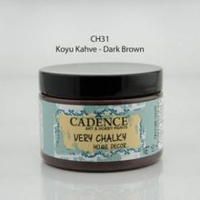 Cadence CH-07 150 ml Koyu Kahve Very Chalky Home Decor Mobilya Boyası