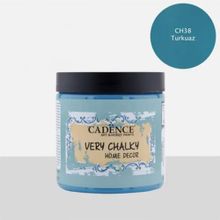 Cadence CH-38 150 ml Turkuaz Very Chalky Home Decor Mobilya Boyası