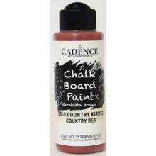 Cadence Country Kırmızı 120ml Karatahta Boyası