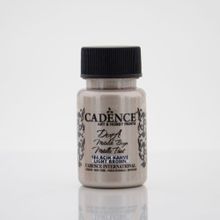 Cadence Dora 50 ml 184 Acı Kahve Metalik Ekstra Simli Parlak Örtücü Boya